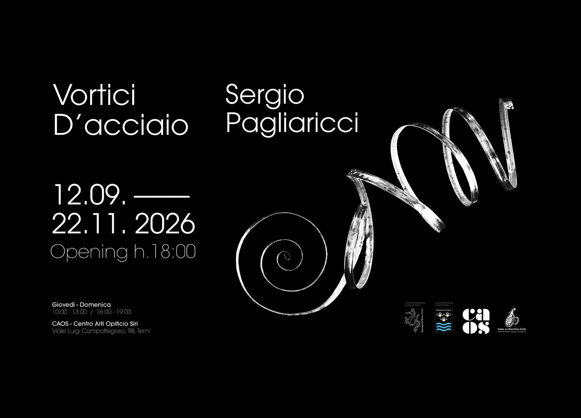 VORTICI D’ACCIAIO — Terni